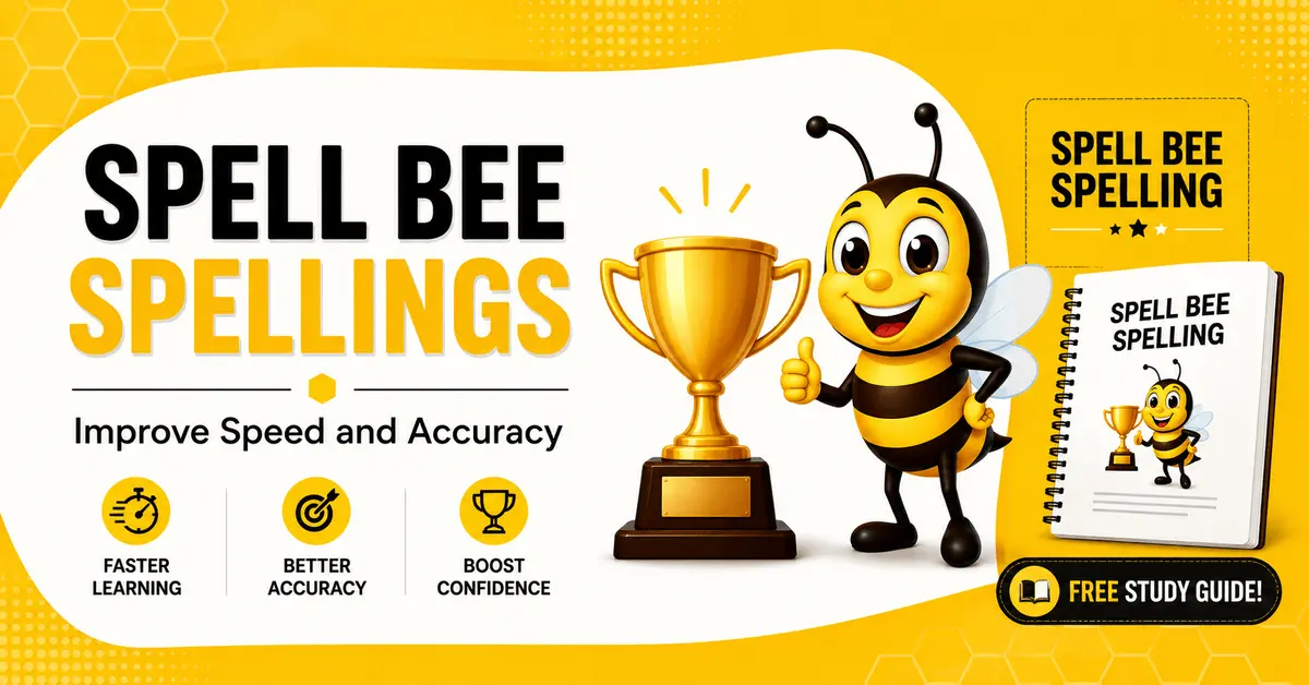 Spell Bee Spellings